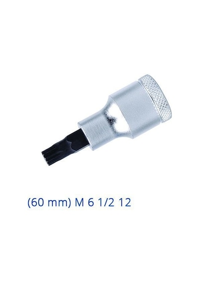 İzeltaş Köşe Lokmalı Bit Uç Kısa (60 Mm) M 6 1/2''12