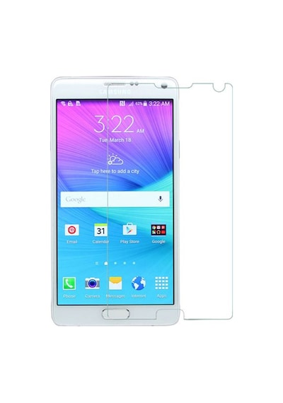 ErkMobile Samsung Uyumlu Galaxy Note 4 2016 Kırılmaz Ekran Koruyucu Temperli Cam