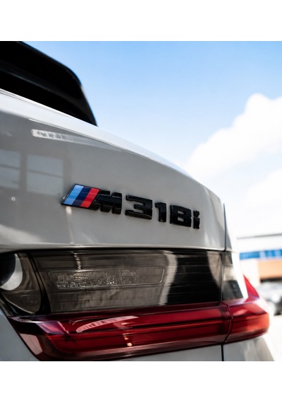Bmw M318i Bagaj Yazısı Siyah Renk - Bmw M318i Trunk Lettering Black Color Diğer