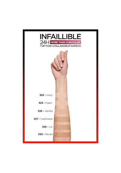 L'Oreal Paris Infaillible 24H Kapatıcı 328 Lin
