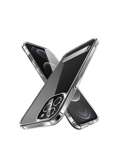 Apple Uyumlu iPhone 14 Pro  Standlı Şeffaf Silikon Zore L-stand Kılıf-renksiz Renksiz