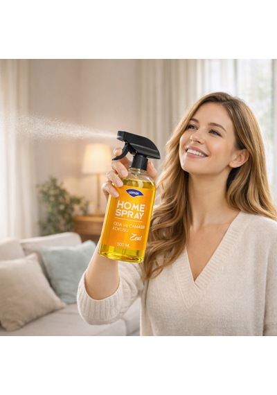 Uzman Home Spray Zeus Oda Spreyi - Çamaşır Kokusu 500 Ml Ev, Ofis, Araç Okyanus