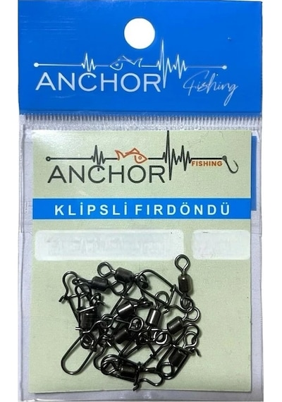 Anchor Klipsli Fırdöndü No:6 10lu Paket