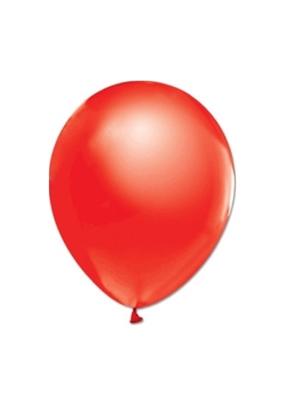 Metalik Kırmızı Balon 100 Adet Diğer