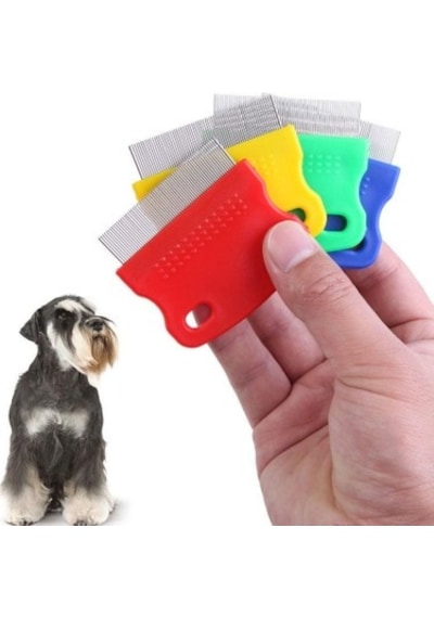 Kedi Köpek Pire Tarağı Çok Renkli
