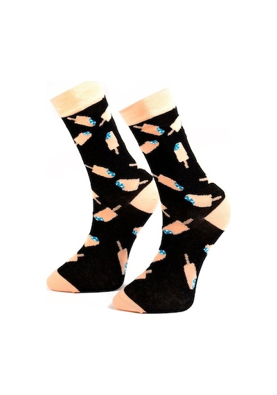 Ozzy Socks Dondurma Desenli Çorap Çok Renkli