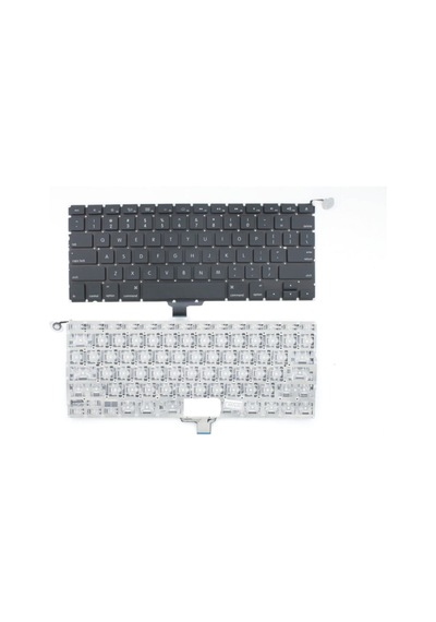 Macbook Pro A1278 2d81908z1l4a Notebook Uyumlu Klavye - Küçük Enter Siyah
