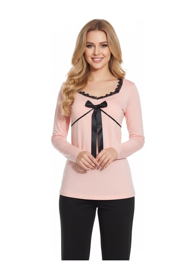 Şahinler Jakarlı Kedi Aplikeli Kışlık Pijama 21806 Bordo