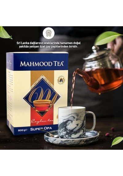 Mahmood Tea Super Opa 800 gr Seylan Çay 2 Adet