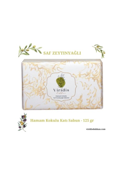 Saf Zeytinyağlı Hamam Kokulu Sabun