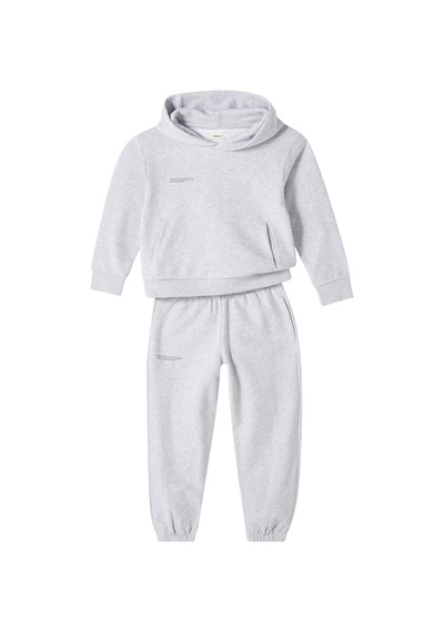 Pangaia Çocuklar Için Kapüşonlu Sweatshirt - Gri