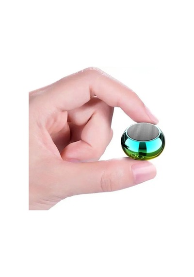 Metal Mini Kablosuz Hoparlör Şarjlı Sd Kart Girişli 3w Bluetooth Speaker