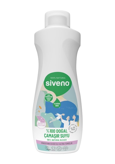 Siveno %100 Doğal Çamaşır Suyu Bitkisel Lavanta Çay Ağacı Tüm Yüzey ve Kumaşlarda 700 ML