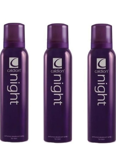 Caldion Night Erkek Sprey Deodorant  3 x 150 ML