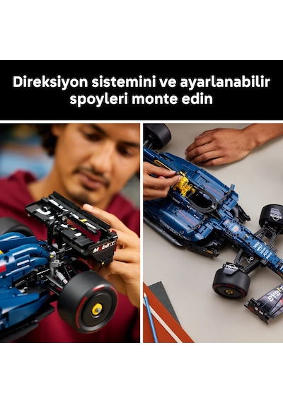 LEGO® Technic Oracle Red Bull Racing RB20 F1 Araba 42206 - Yetişkinler için Koleksiyonluk Yaratıcı Yarış Arabası Modeli Yapım Seti(1639P) LEGO® Technic Oracle Red Bull Racing RB20 F1 Araba 42206 - Yetişkinler için Koleksiyonluk Yaratıcı Yarış Arabası Modeli Yapım Seti(1639P)