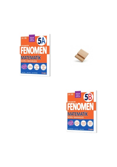 Fenomen 5. Sınıf Maarif Matematik 5a Ve 5b Soru Bankası + Telefon Standı