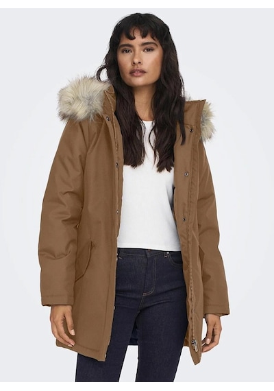 Only Onlnewkaty Parka Cc Otw Kadın Mont 15300633 Kahverengi