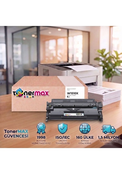 Hp Laserjet Pro 4003n Uyumlu Toner Çipli W1510x 4'lü 9.700 Sayfa