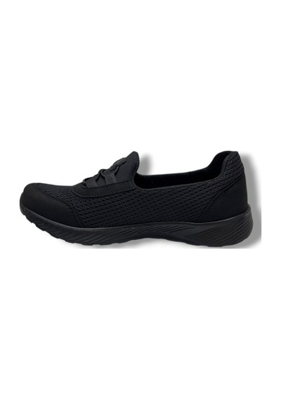 Black Sea 575-26 Anorak Slip On Anatomik Kadın Sneaker 36-40 Siyah