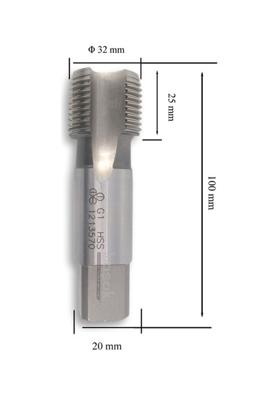 Mte G 1 X 11 Diş El Kılavuzu Takımı 2 Li Hss Dın 5157