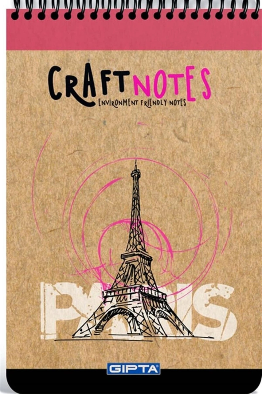 Bloknot A5 Craft Spr. Sert 100yp. Çiz. 1785 Diğer