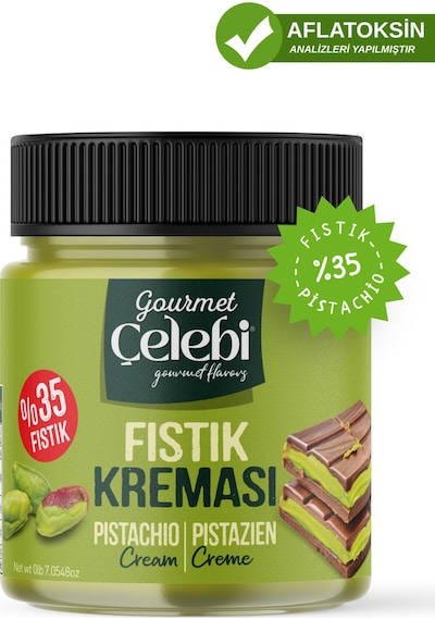 Antep Fıstık Kreması 200 Gr - Gerçek Antep Fıstık Kreması