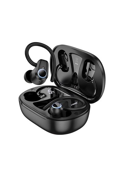 Bluetooth Vers.5.3 Kancalı 500mah Kulakiçi Bluetooth Kulaklık Hıfı Şarj Götergeli Stereo Kulaklık