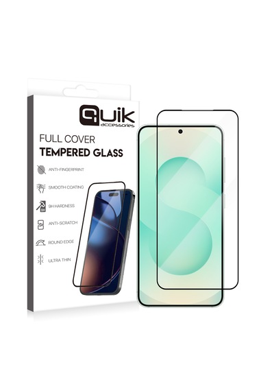 Accessories Samsung Uyumlu Galaxy S25 Temperli Cam Ekran Koruyucu Tam Kaplama