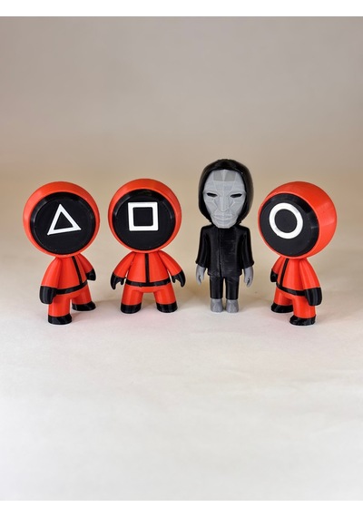 Mini Squid Game Figürleri