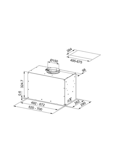 Franke FCO 86 H MB - FCH 755 MB - FBFE BK Matt F70 Country Mat Siyah Ankastre Set