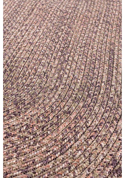 Cesta El Yapımı Örgü Mor Kilim 80x120 4026 Mor