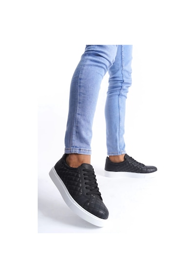 Slw166 Prestige Bağcıklı Cilt Kapitone Desenli Erkek Günlük Sneaker Ayakkabı Bt Siyah Siyah Slw166 Prestige Bağcıklı Cilt Kapitone Desenli Erkek Günlük Sneaker Ayakkabı Bt Siyah Siyah