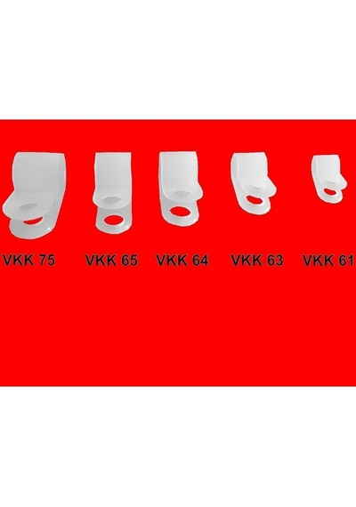 Vidalı Kablo Klipsi Vkk75 500 Adet