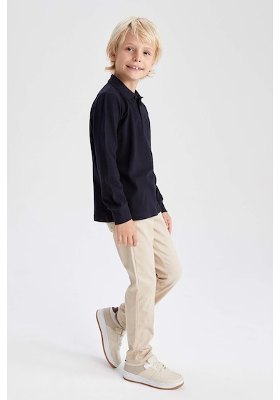 Defacto T8850a6-fw Erkek Çocuk Gabardin Pantolon T8850A6-R6164 Bej