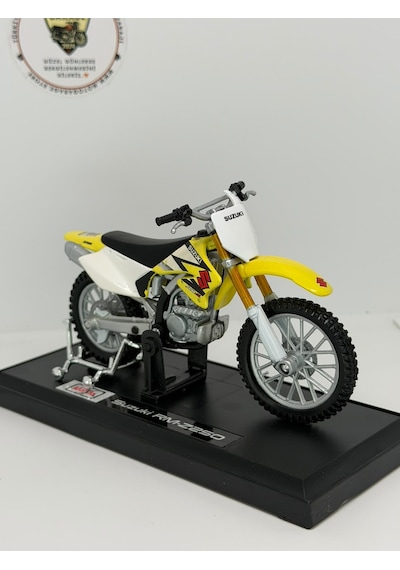 Suzuki Rm-z 250 Cross Motor Diecast Model Motosiklet 1:18 Kutulu