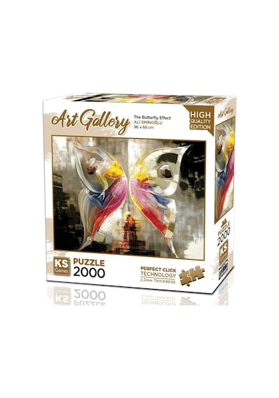 Ks Games 2000 Parça Kelebek Etkisi Puzzle - Ali Eminoğlu