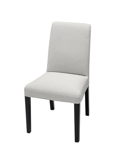 Ikea Bergmund Yemek Sandalyesi Kılıfı, Orrsta Açık Gri