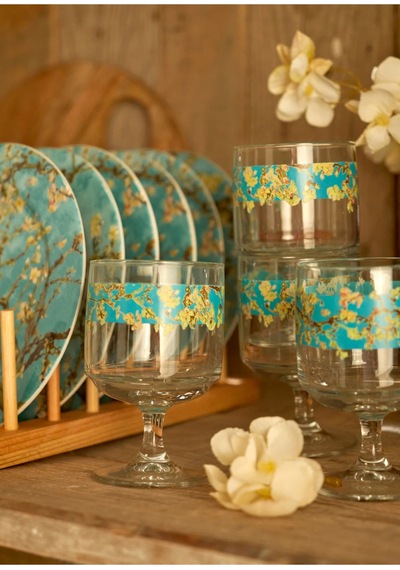 Bella Maison Van Gogh Almond Blossom Cup Turkuaz 300 Cc