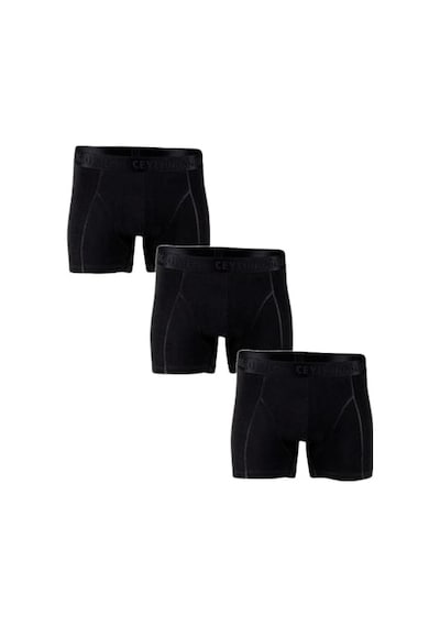 Ceylanoğlu Erkek Likralı Boxer 034 3 Paket - Siyah - Xxxl Siyah