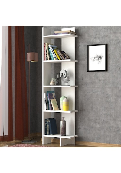 Dekorister Perla Kitaplık Beyaz Dekorister Perla Kitaplık Beyaz