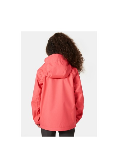 Helly Hansen Jr Crew Hooded Yağmurluk Mont Pembe