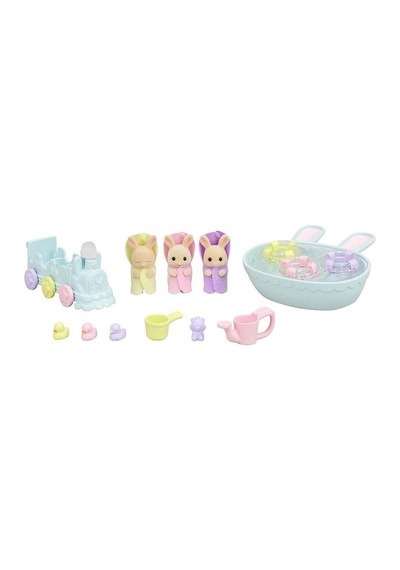 5707 Sylvanian Families Üçüzler Banyo Seti +4 Yaş