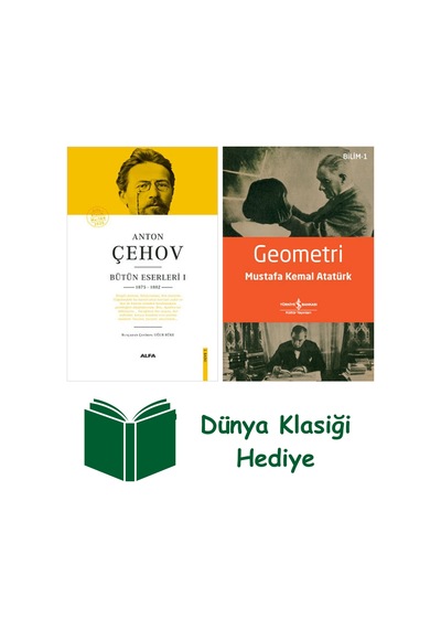 Anton Çehov Bütün Eserleri 1 Ciltli + Geometri + Dünya Klasiği Hediye