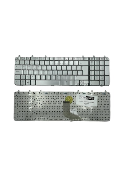 Hp İle Uyumlu Pavilion Dv7-1157et, Dv7-1160et, Dv7-1165et, Dv7-1169et Notebook Klavye Gümüş Gri Tr