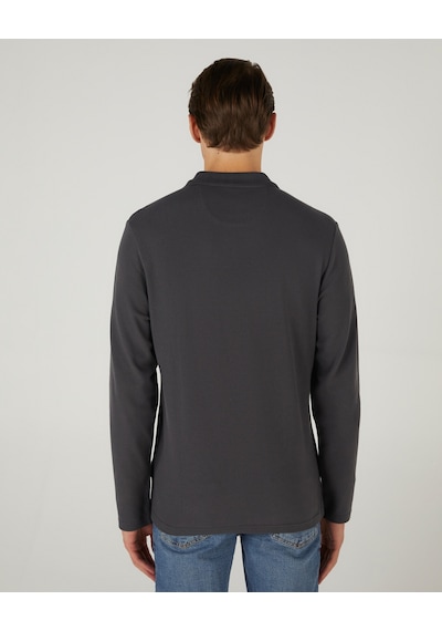 Skechers M Polo Casual Comfort Long Sleeve Polo Erkek Antrasit Polo Yaka Tshirt S242198-003 Antrasit Skechers M Polo Casual Comfort Long Sleeve Polo Erkek Antrasit Polo Yaka Tshirt S242198-003 Antrasit