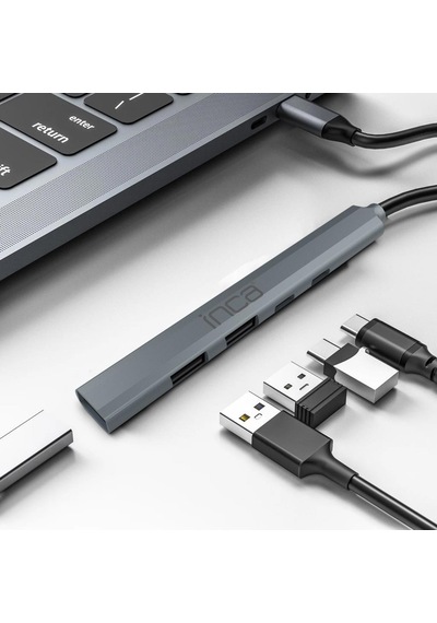 Inca Iutp-06t 15cm Tip-c+usb 1 Usb3.0+2 Usb2.0+ Pd100w