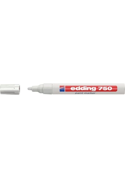 Edding 750 Paint Markör Beyaz 10'Lu 1 Kutu