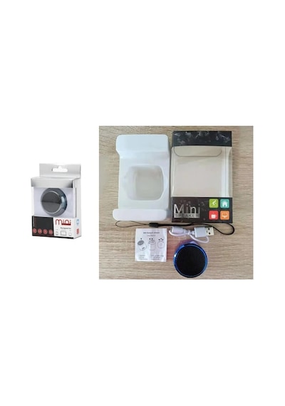 Kablosuz Bluetooth Hoparlör - Ses Bombası Açık Mavi