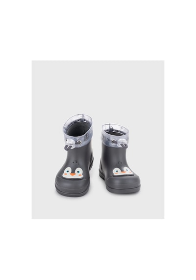 İgor Igor W10362-134 Mendi Pinguino Unisex Çocuk Yağmur Çizmesi Antrasit