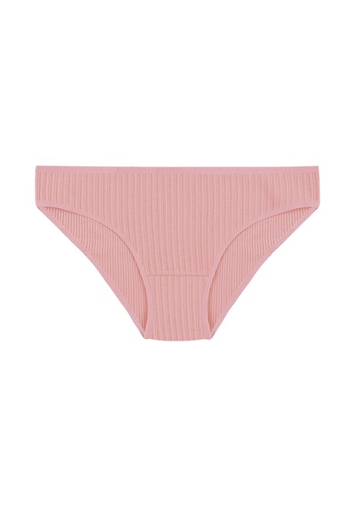 Kadın 3'lü Ajur Slip 11058 Siyah - Mavi